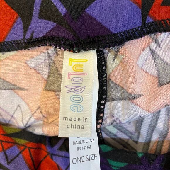 LuLa Roe Womens Leggins One Size (0-12/14) New Without Tags - Picture 3 of 4